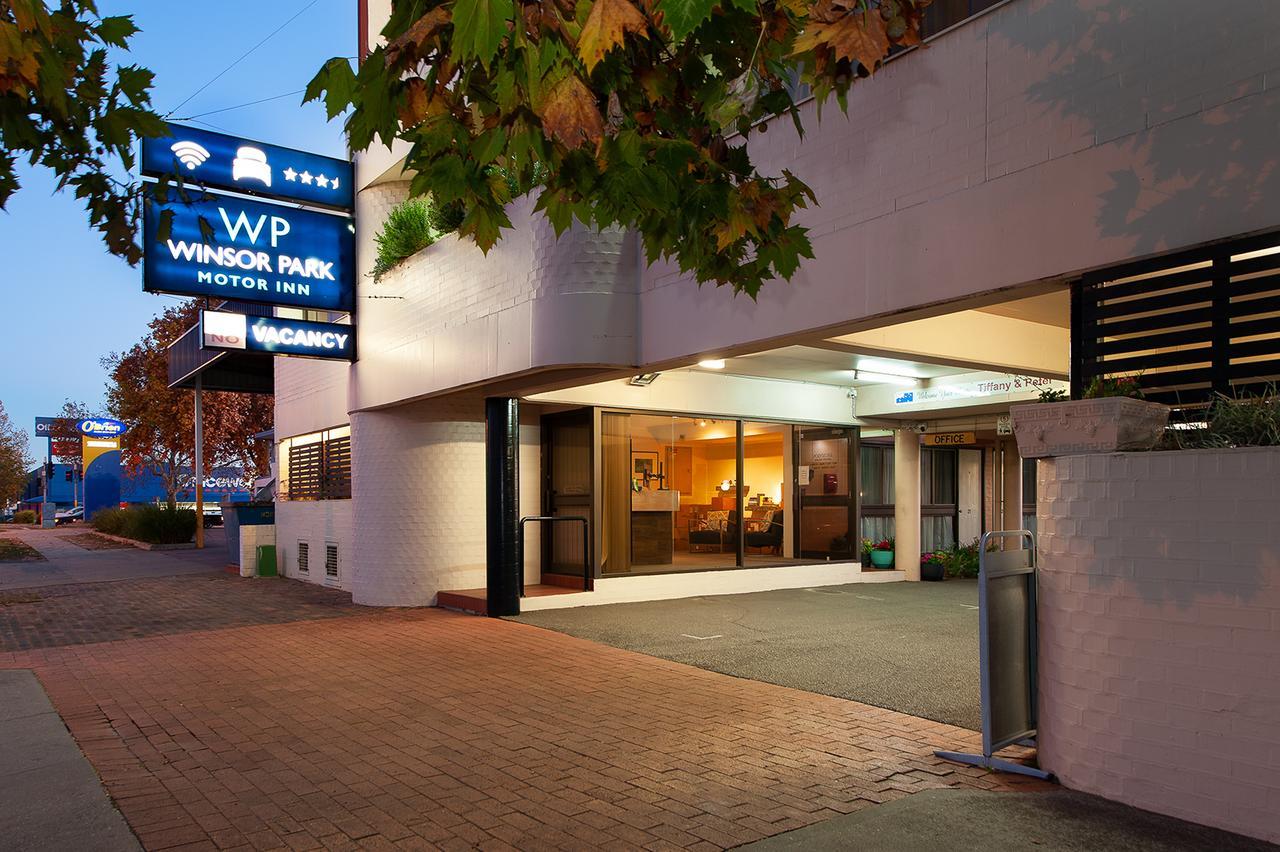 Winsor Park Motor Inn Albury Exteriér fotografie