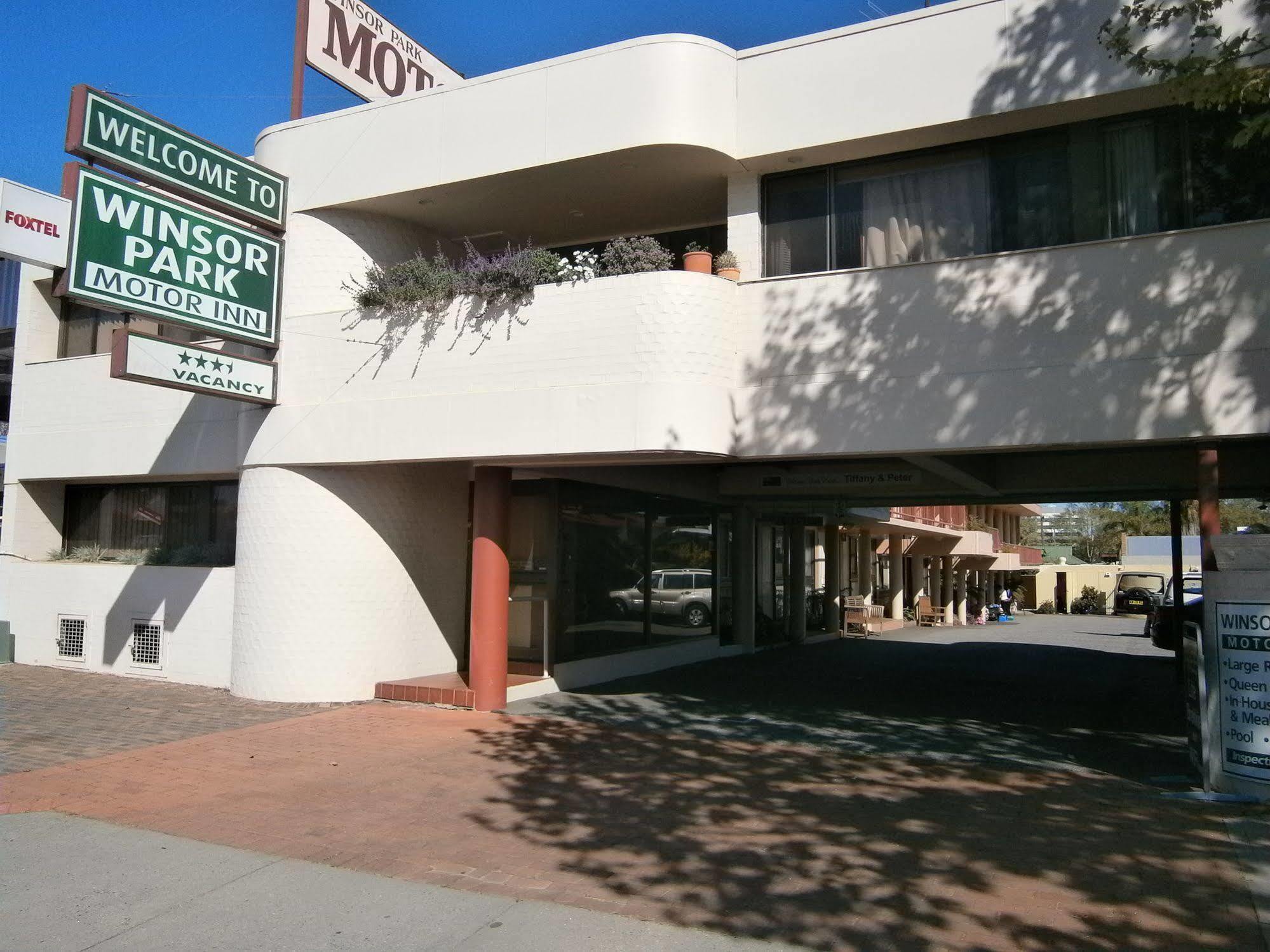 Winsor Park Motor Inn Albury Exteriér fotografie